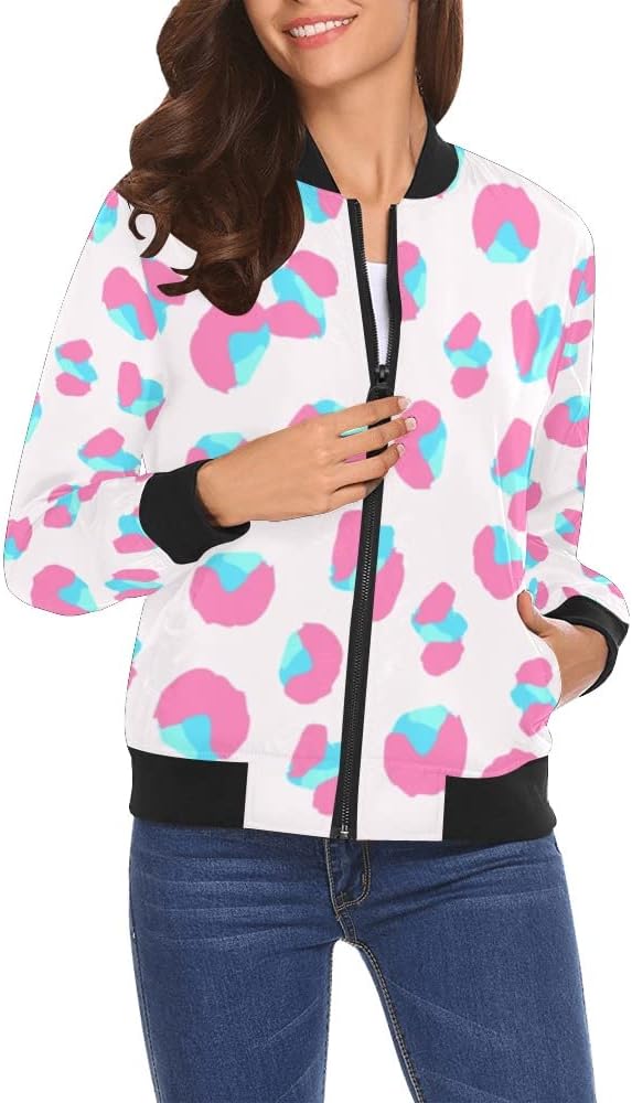ジャケット・アウター MM22 ITALYMODE LEOPARD DEERSKIN JACKET Leopard-Print Leather Bomber Jacket – GENERATION78